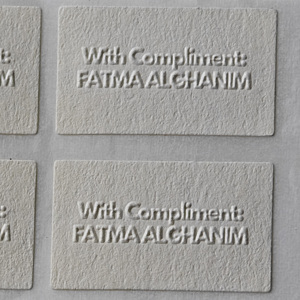 Kết cấu sang trọng bông giấy nhãn dán nhãn tấm biểu tượng tùy chỉnh in ấn chai rượu vang dập nổi dán cho rượu vang nến nước hoa - Product Image 4