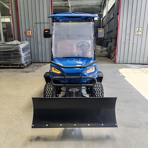 Chariot de golf électrique multifonctionnel HKBG 2026 (version avec chasse-neige et benne auto-déchargeante) - Product Image 2
