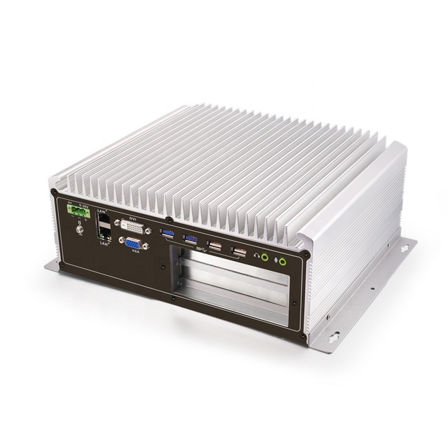 Industrial Computer Fanless Mini PC Fanless Embedded Mini PC Intel I3/I5/I7 CPU 1*PCIEx4/2*PCIEx2 Slot 10*COM+2*LAN