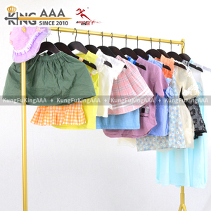 KungFu KingAAA Venta al por Mayor de Ropa de Verano Usada para Bebés, Fardos de Ropa de <span class=keywords><strong>Segunda</strong></span> <span class=keywords><strong>Mano</strong></span> para Niños Pequeños, Lotes Mixtos Comprimidos, Ropa Infantil a Granel de 45 kg - Product Image 5