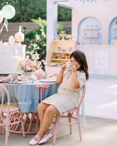 Silla Infantil de Mimbre Natural Hecha a Mano, Estilo Montessori Moderno, Muebles Infantiles Seguros para Uso en Exteriores - Product Image 3