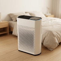 Purificateur d'air haute performance 230m3/h CADR, contrôle intelligent par application WiFi, filtre HEPA, purificateur d'air pour grande pièce de 300 pieds carrés