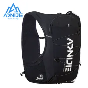 AONIJIE C9116 Schwarz Weiß Lauf rucksack Sport Hydrat ion Wasser blase Rucksack für Outdoor Radfahren Wandern Bergsteigen