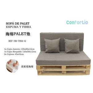 แผ่นรองพาเลทฟองน้ำความหนาแน่นสูง 12 ซม. รุ่น PALET Pad-6 COJIN DE PALET ใช้สำหรับเบาะนั่งและหมอน - Product Image 3