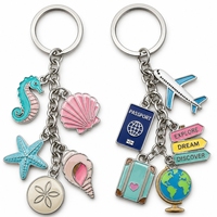 Fabricante de Llaveros Metálicos Personalizados Baratos al por Mayor, Llavero Promocional de Recuerdo, Llavero de Metal Esmaltado Personalizado con Logotipo
