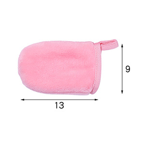 Guanto da bagno di vendita caldo guanto struccante morbido e delicato sulla pelle guanti per doccia guanti per massaggio facciale del corpo guanto per il viso in microfibra - Product Image 5