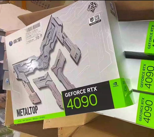Carte graphique GeForce RTX 4090 16 Go GDDR6 pour ordinateur portable et ordinateur de bureau, interface 8 broches + 8 broches, performances de jeu exceptionnelles - Product Image 1