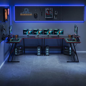 Yz Nouveau <span class=keywords><strong>bureau</strong></span> de jeu tendance pour PC, table de jeu, <span class=keywords><strong>bureau</strong></span> pour joueur, pour la maison et le <span class=keywords><strong>bureau</strong></span> - Product Image 5