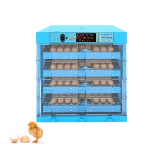 Incubadora automática de ovos, incubadora automática digital para ovos, preço mais barato, alta taxa de cobertura, 500 ovos, fabricantes
