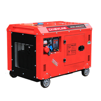 Soudeuse diesel silencieuse Newland 8KW Alternateur triphasé 10kva personnalisé avec ATS personnalisable de conception moderne