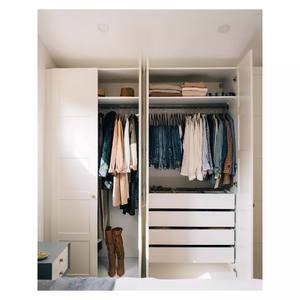 Armoire de luxe française Ace, porte d'armoire à bas prix, présentoir d'armoire, armoire en métal pour étudiants - Product Image 3