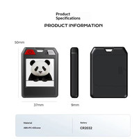 Localizador de fotos reemplazable con tinta electrónica, llavero inteligente impermeable antipérdida, buscador de dispositivos, rastreador GPS para bolsos, carteras y equipaje