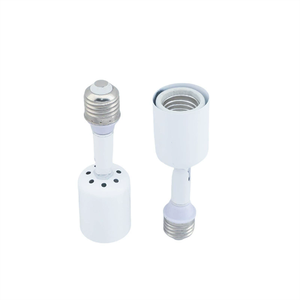 Universal Light Socket Extender Bendable E27 to E27 Bulb Base <strong>Lamp</strong> <strong>Holder</strong> 180 Degree Adjustable Adapter Converter Extension - Product Image 2