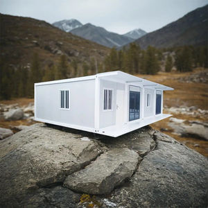 Maison préfabriquée Bâtiment rapide en béton et acier Petit entrepôt Prix Chine Maisons pliables Conteneur préfabriqué - Product Image 4