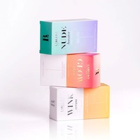 Conception personnalisée CMJN boîtes en carton d'emballage d'huile essentielle impression belle emballage de boîte de produit cosmétique de maquillage pour les soins de la peau