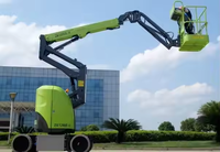 Nouvelle Plateforme de Travail Aérien Chinoise ORIEMAC 14m à Ciseaux, Grue à Flèche Articulée ZA12RJE-V avec Plateau 1.17x0.76m