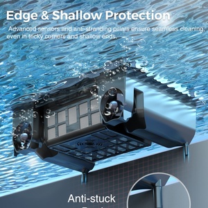 Skimmer Robotico Automatico per Piscina ad Energia Solare con Pulizia Continua, Risparmio Energetico, 30 Ore di Autonomia - Product Image 4