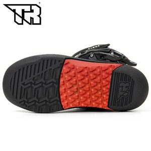 Bottes d'équitation de Motocross noires pour enfants 2-10 ans garçons filles pour la descente sur route vtt ATV F1 course pour l'été printemps automne - Product Image 5