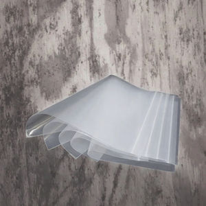 Sacs d'emballage en plastique à fermeture éclair givrés blancs mats personnalisés de haute qualité pour le rangement des vêtements, sacs en plastique pour gagner de la place - Product Image 3