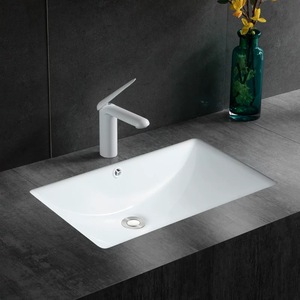 Cuvette de toilette rectangulaire en céramique au design moderne, populaire aux États-Unis, pour salle de bain, prix usine Chaozhou, modèle F1801 - Product Image 3