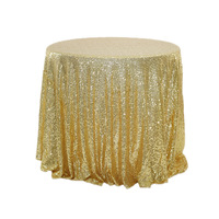 Nappe de table en sequins de luxe, taille personnalisée, ronde, rectangulaire, paillettes scintillantes, décoration pour fête et événement