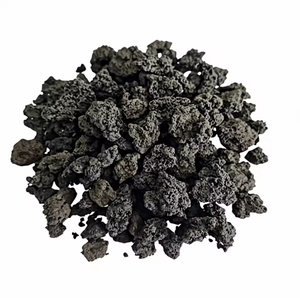 Scoria Lava Rock Volcanic Boulder 120x120mm Black Natural Outdoor Basalt Lava <b>Stone</b> Eco-Friendly Durable - Product Image 3