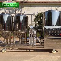 Système de brasserie micro artisanale 50L 100L 200L, équipement de brassage maison avec pompe et moteur