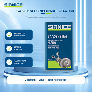 Revêtement acrylique à séchage rapide avec indicateur UV pour détecteurs de fumée, serrures intelligentes et ventilateurs de refroidissement CA3001M - Product Image 1