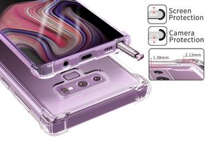 Anti-choque de la PC dura de la cubierta clara suave TPU caso accesorios del teléfono celular <span class=keywords><strong>para</strong></span> <span class=keywords><strong>Samsung</strong></span> <span class=keywords><strong>Galaxy</strong></span> <span class=keywords><strong>note</strong></span> <span class=keywords><strong>9</strong></span> - Product Image 5