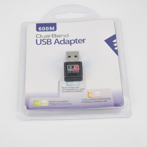 600Mbps USBワイヤレスWifiアダプターRTL8811チップセット2.4GHz <span class=keywords><strong>5</strong></span>.8GHzデュアルバンドWifiワイヤレスネットワークカードドングルLANレシーバー - Product Image 5