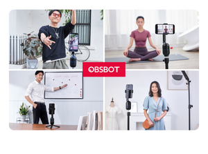 ขายส่ง Sky Fly <span class=keywords><strong>OBSBOT</strong></span> Me AI โทรศัพท์เซลฟี่ไฟฟ้า,กิมบอลโทรศัพท์สมาร์ทโฟนระบบติดตามอัตโนมัติ Vlog ถ่ายวิดีโอคอลสด - Product Image 6