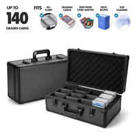 Porte-cartes graduées Porte-cartes de sport avec 120 + BGS FGS Boîte de rangement pour cartes en plastique