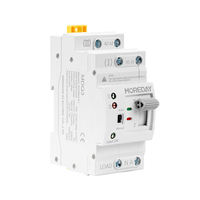 Interruptor de Transferencia Automática Moreday MDQ3 2P 4P 63A AC220V 110V ATS de Doble Alimentación Clase PC con Protección Contra Baja Tensión