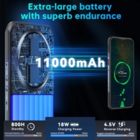 Version Globale Oukitel Wp35S Téléphone Robuste Nfc Mtk Helio G85 6.56'' Écran Hd+ 6+256gb Appareil Photo Arrière 48mp Version Nocturne Smartphone
