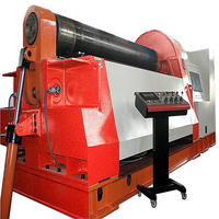 Grand Prix Heavy Duty W12-50 * 3000 Quatre Rouleau Cnc Machines Hydraulique 50mm Rouleau Plaque Machine À Cintrer