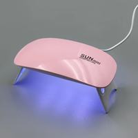 Lampe UV LED portable SUN Mini USB 6W pour séchage de vernis à ongles, machine de manucure, séchoir à vernis à ongles LED