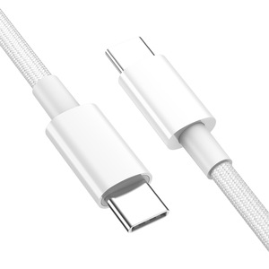 Câble de chargeur rapide double type C à type C de 1/2 mètres PD60W 100W pour téléphone portable - Product Image 1