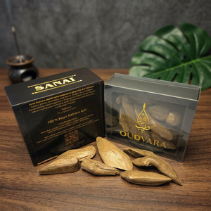 Premium Sanai Ma'awiq <b>Oud</b> Incense 100g Natural Agarwood <b>Bakhoor</b> Wholesale Supplier - Product Image 1
