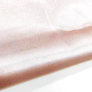 96%Polyester 4%Spandex 50d Shiny spandex Satin Imitation Silk Chiffon Stretch Sateen Georgette Fabric for Garment