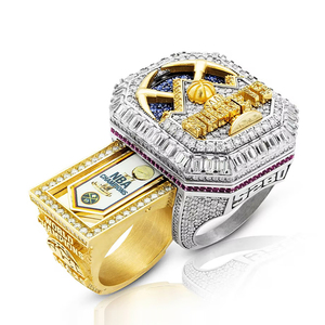 Offres Spéciales CUSTOM <span class=keywords><strong>2023</strong></span> TIROIRS NUGGETS CHAMPIONNAT BAGUE KOBE CURRY THOMAS RING BALL COLLECTION BASKETBALL CHAMPION BAGUE BIJOUX - Product Image 1