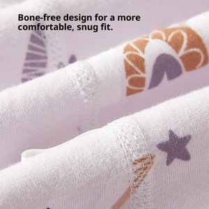 Pijama de algodón sin costuras para bebé, cálido, artesanal, para las cuatro estaciones, ropa de <span class=keywords><strong>recién</strong></span> nacido, mono triangular, pelele, traje para gatear - Product Image 4