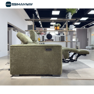 Ghế <span class=keywords><strong>sofa</strong></span> phòng khách hiện đại 3 chỗ ngồi, chất liệu vải, kiểu dáng sectional, có chức năng ngả lưng điện, tích hợp sạc USB, bán buôn OEM. - Product Image 3