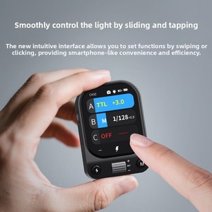 Neewer QZ-C Trigger Flash Wireless con Touchscreen, Trasmettitore TTL con Sincronizzazione ad Alta Velocità e Misurazione Automatica, Compatibile con - Product Image 2