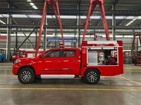 Mini camionnette 4x2, camion de lutte contre les incendies d'aéroport, camion-citerne, véhicules d'urgence à bas prix