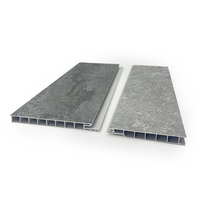 Panneaux muraux en PVC brillant de luxe, revêtements en marbre plastique, panneaux muraux en PVC imperméables pour les murs de salle de bain et de douche