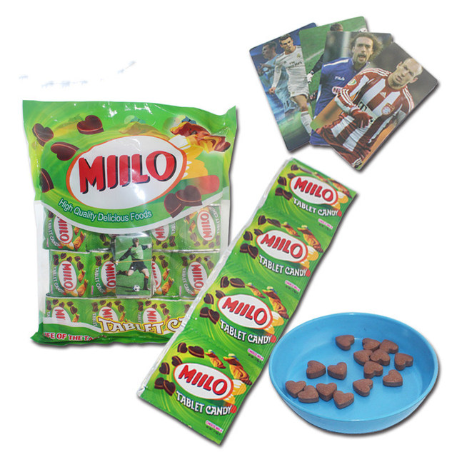 OEM Milk Chocolate Flavor Tablet Press Candy