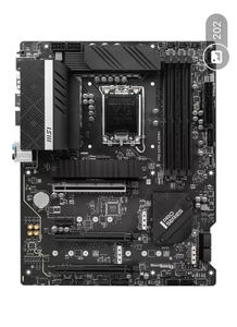 La placa base de escritorio MSI PRO Z690-A DDR4 de 1700 pines es compatible con los procesadores i712700 e i914900KFCPU. - Product Image 1