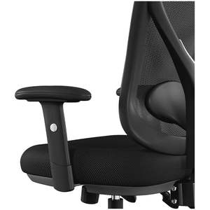 Alera Aeson Series Multifunction Task <b>Chair</b> 15\" 18.82\" Seat Height <b>Supports</b> up to 275 Lbs Black Seat/<b>Back</b> <b>with</b> Lift Style - Product Image 2