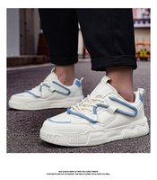Chaussures de marche décontractées pour hommes, personnalisables, de haute qualité, avec logo sur mesure, pour la vie quotidienne, production en gros en usine, OEM ODM
