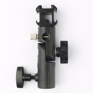 Adjustable Metal Flash Mount E-Type Bracket For <b>Photographic</b> <b>Lighting</b> - Product Image 2